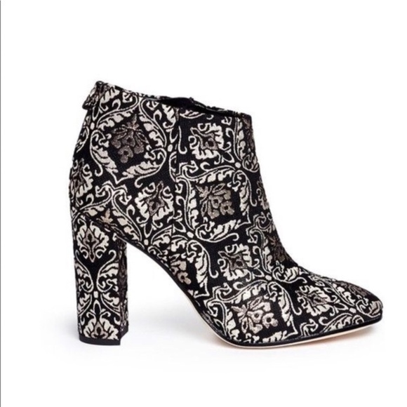 Sam Edelman Shoes - Sam Edelman Cambell Metallic Damask Ankle Boot